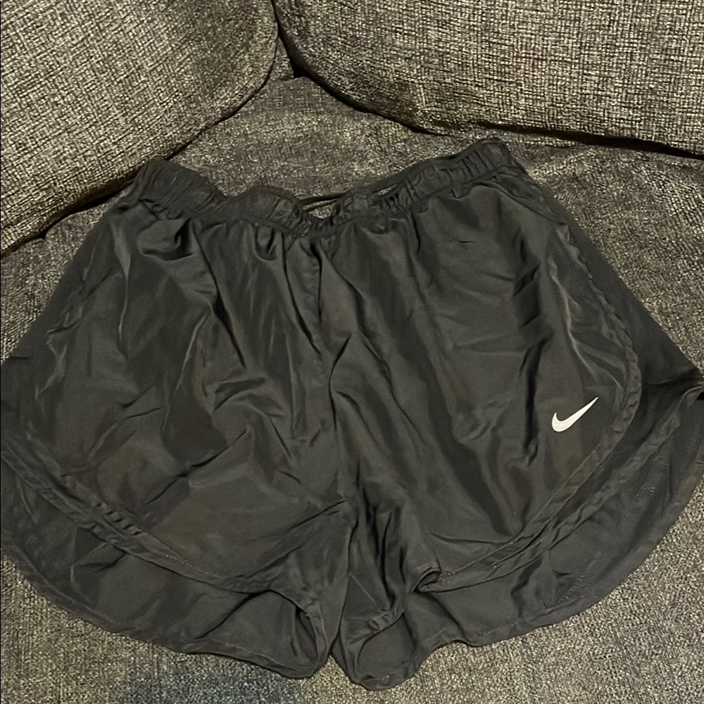 Nike Black Athletic Shorts Lightweight Performance